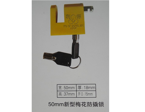 50mm新型梅花防撬表箱掛鎖,電力表箱鎖廠家,梅花通開表箱鎖廠家